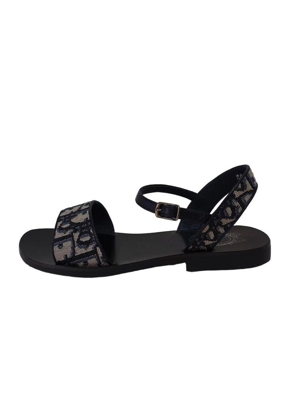 DIOR/ChristianDior Dior Oblique Black Navy Beige Jacquard - 499-053125
